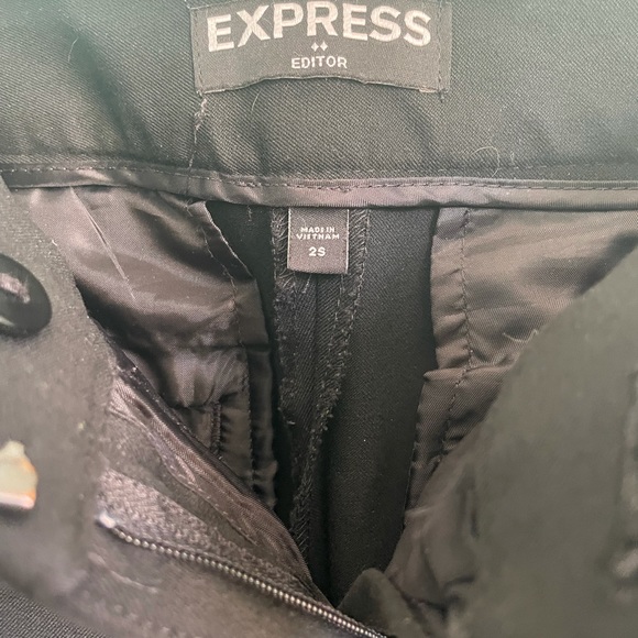 Express Editor black pants size 2s. Worn only few times. - Picture 3 of 3